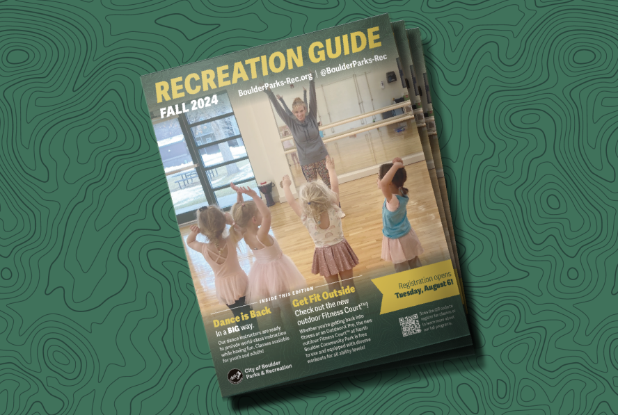 Fall Parks and Recreation Guide Cover