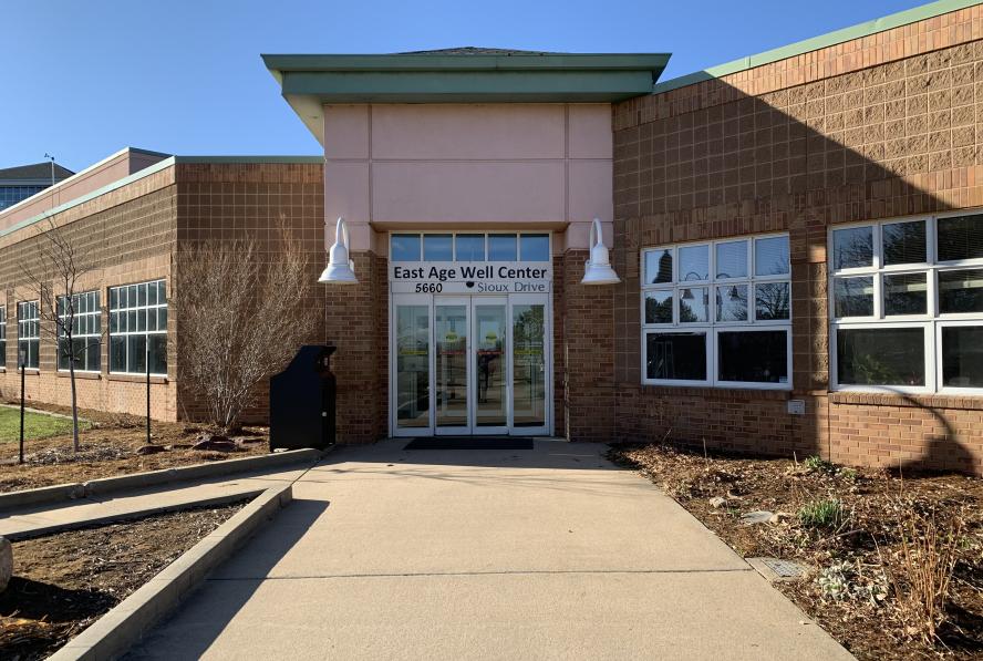 Exterior of East Age Well Center