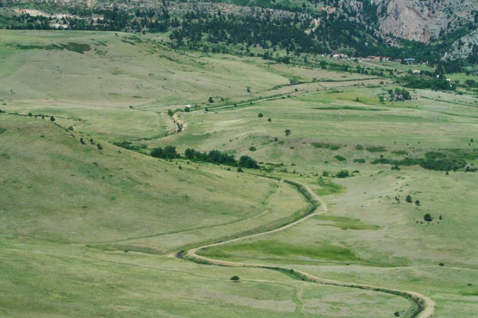 Community Ditch west of 93