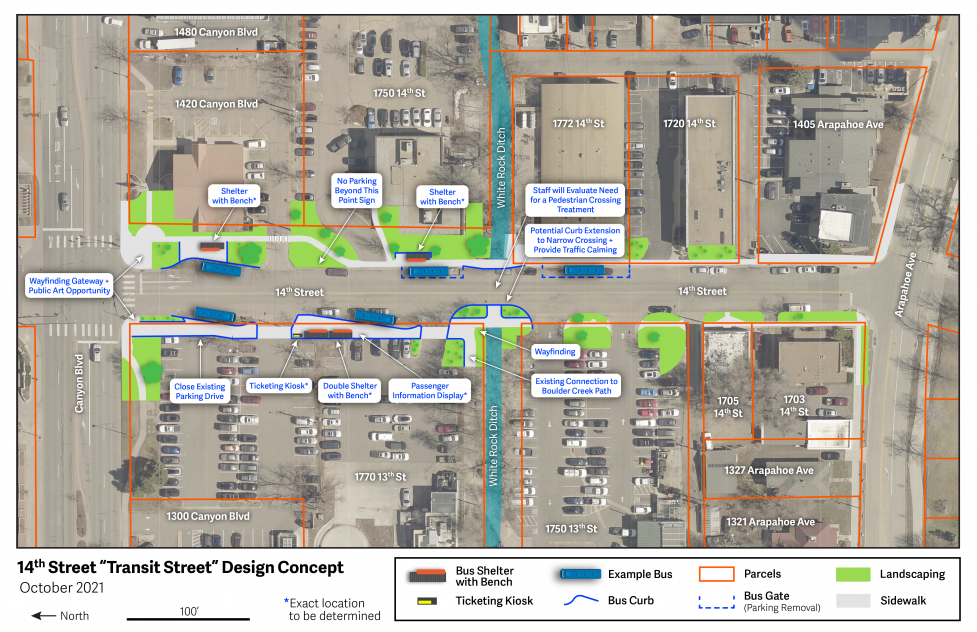 Downtown Boulder Station Expansion - 14th Street Redesign