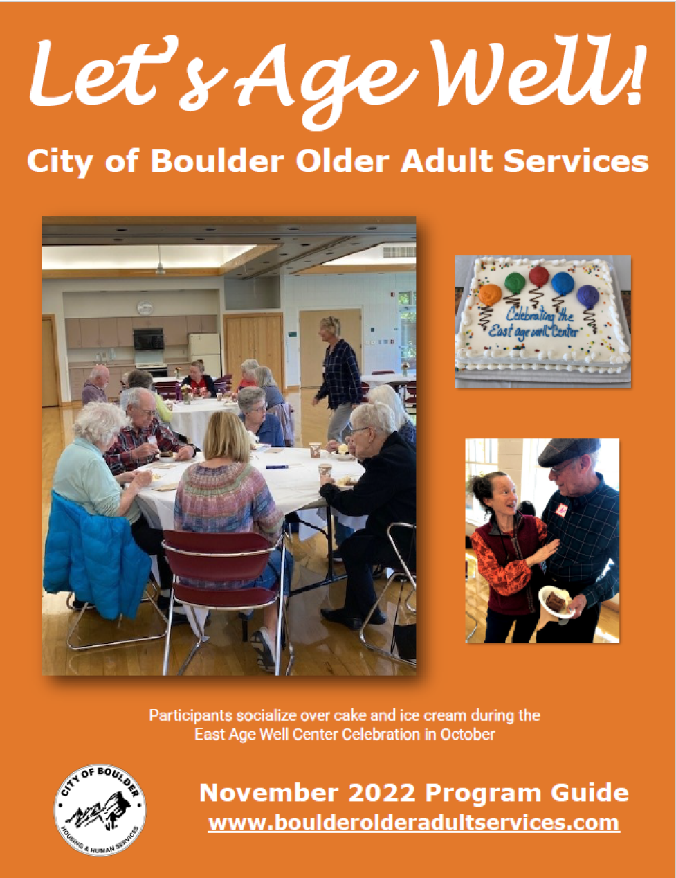 Lets Age Well Program Guide cover image