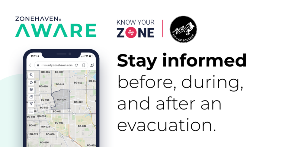 Zonehaven AWARE Stay informed before, during and after an evacuation