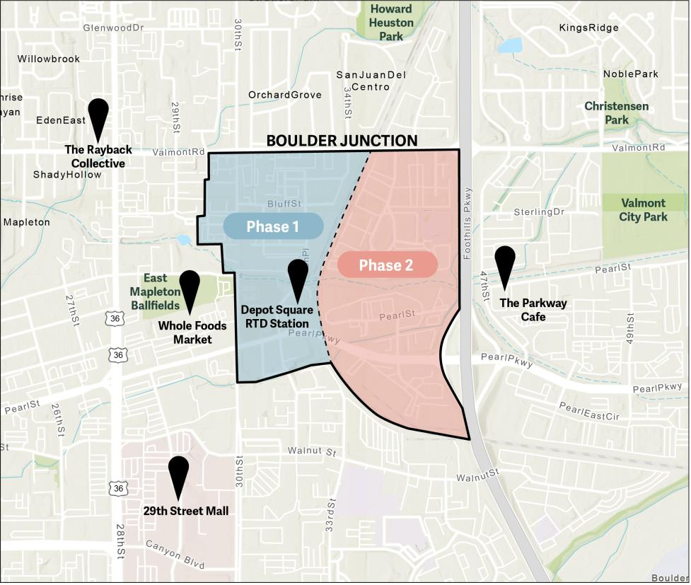 Boulder Junction Phase 2 Map