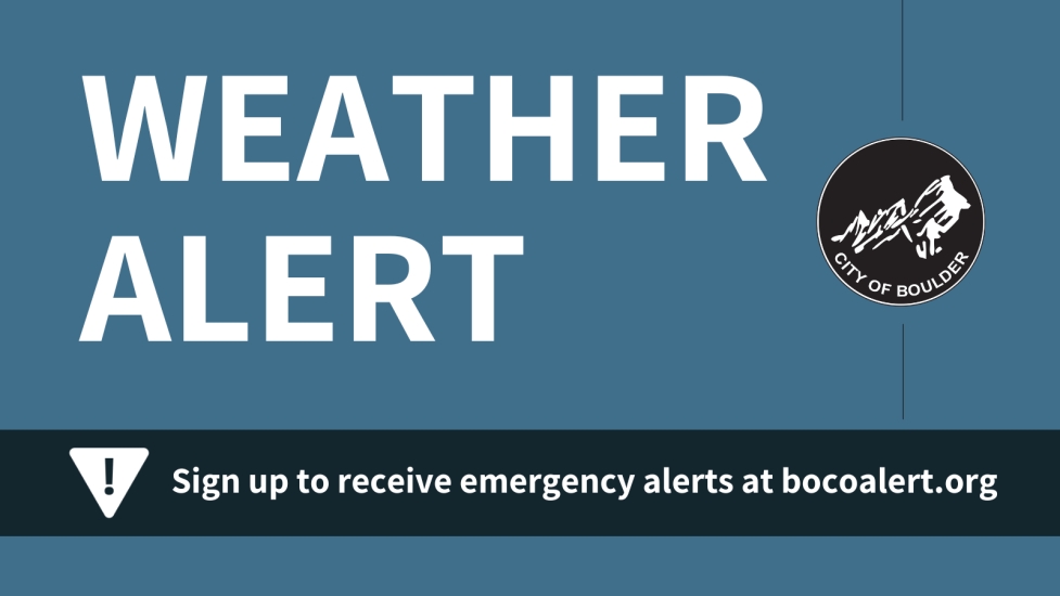 weather alert graphic that says sign up to receive emergency alerts at bocoalert.org