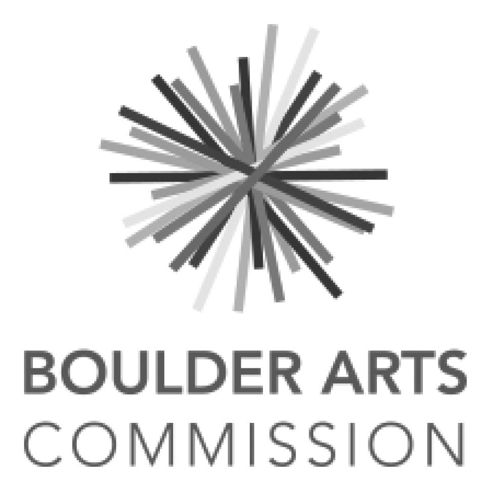 Boulder Arts Commission logo bw square