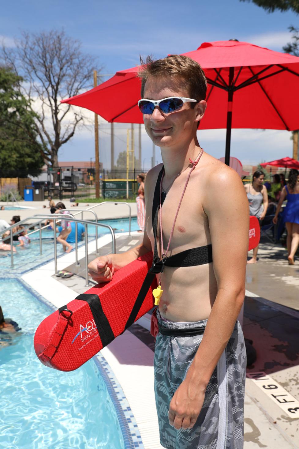 Lifeguard at Scott Carpenter Pool