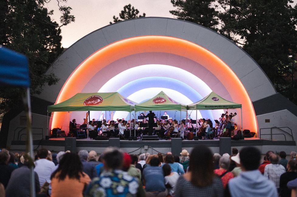 The Boulder Symphony's July 4 Arts in the Park performance