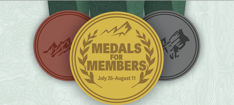 Medals for Members: July 26-August 11