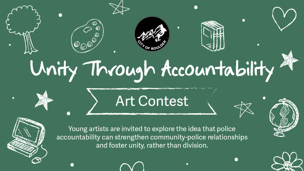 Unity Through Accountability Art Contest banner