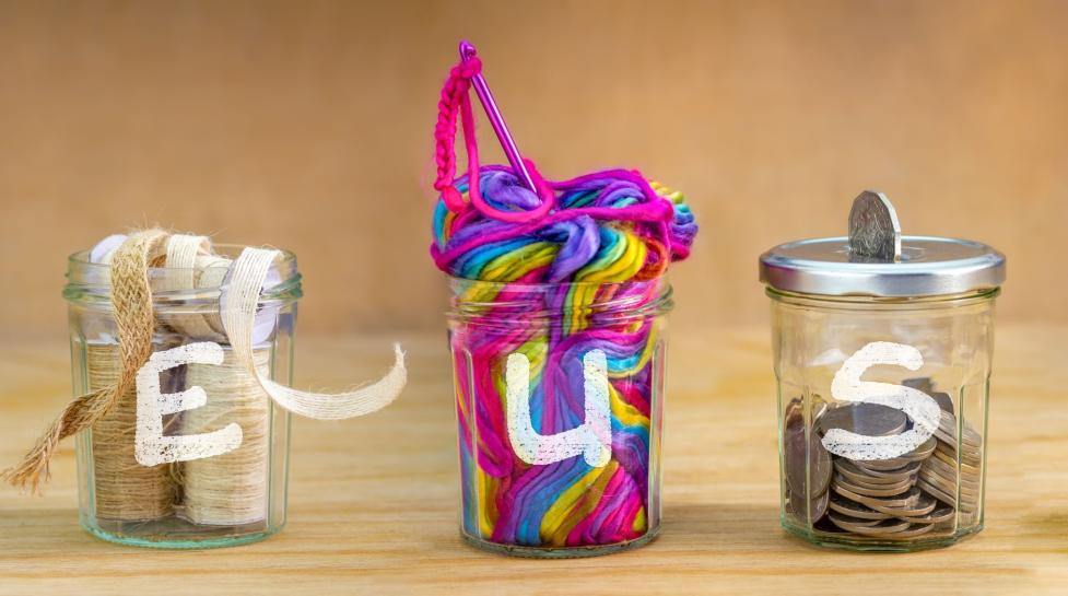 "Reuse" labeled on jars