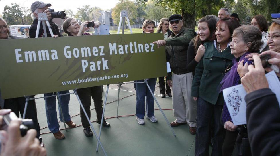 Emma Gomez Martinez park renaming