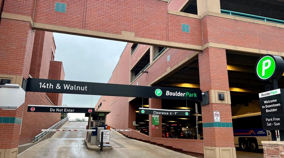 City Of Boulder Downtown Parking Garage Maintenance And Improvement   14th And Walnut Parking Garage Pic 4 July 2023 