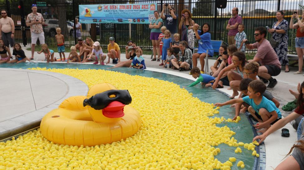 Great Boulder Duck Race is on August 27