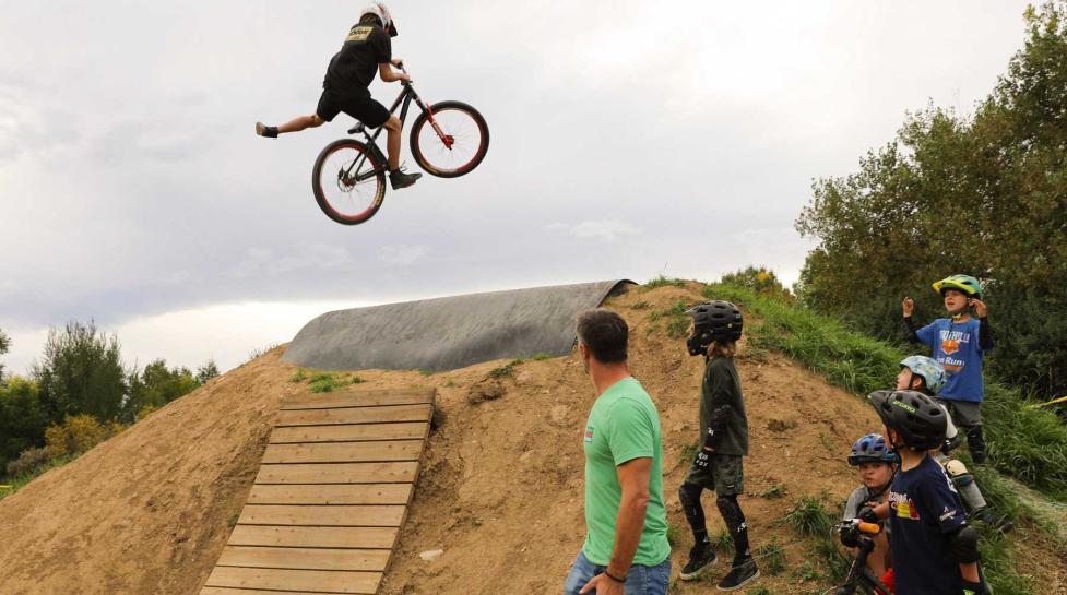 New Bike Trick Jump at Valmont Sends Riders Soaring City of Boulder