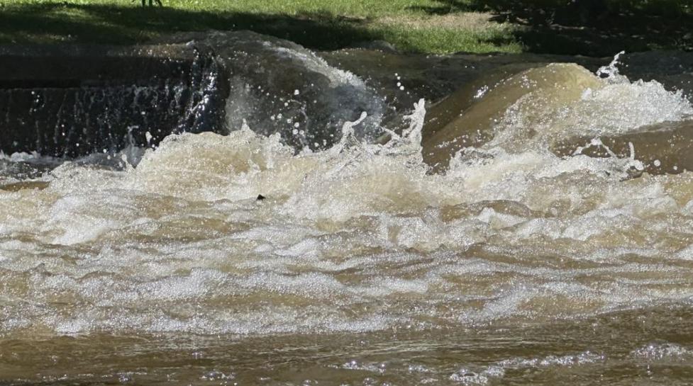 Boulder Creek fast moving water