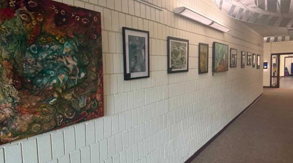 Artwork in North Boulder Recreation Center