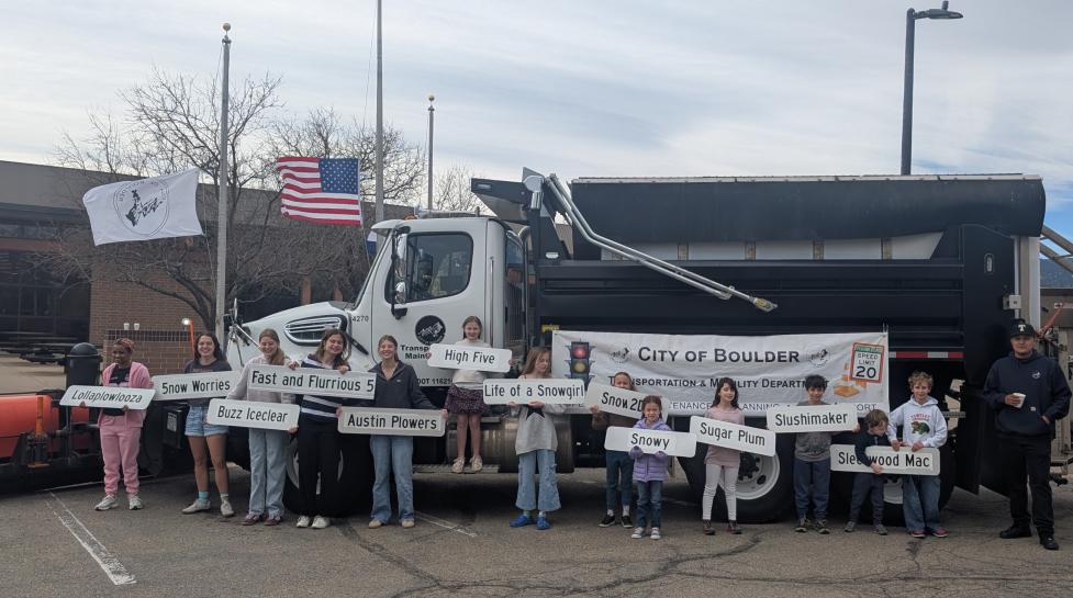 2025 Snowplow Naming Contest Winners
