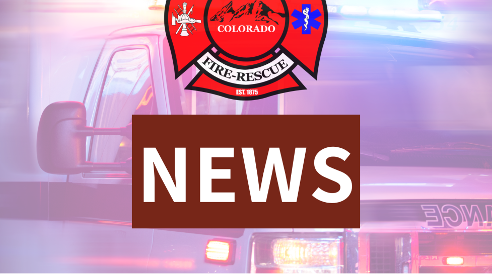 Boulder Fire News announcement