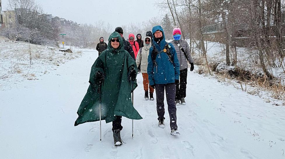 winter walking event