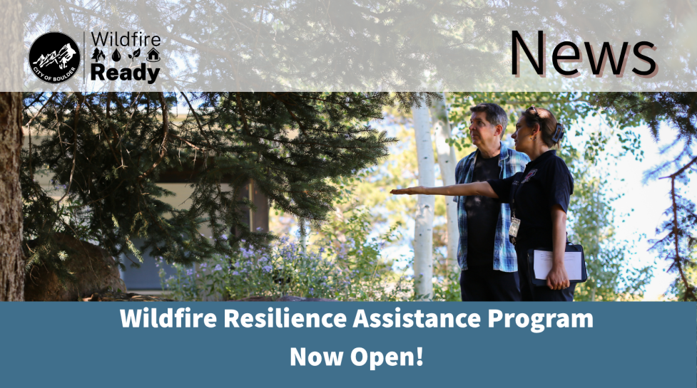 Wildfire Resilience Assistance Program Now Open Decorative Graphic