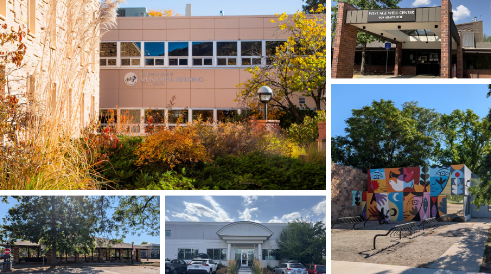Collage of city facilities