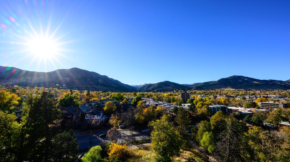 Boulder from above