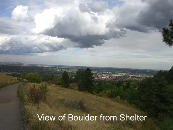 View from Bluebell Shelter