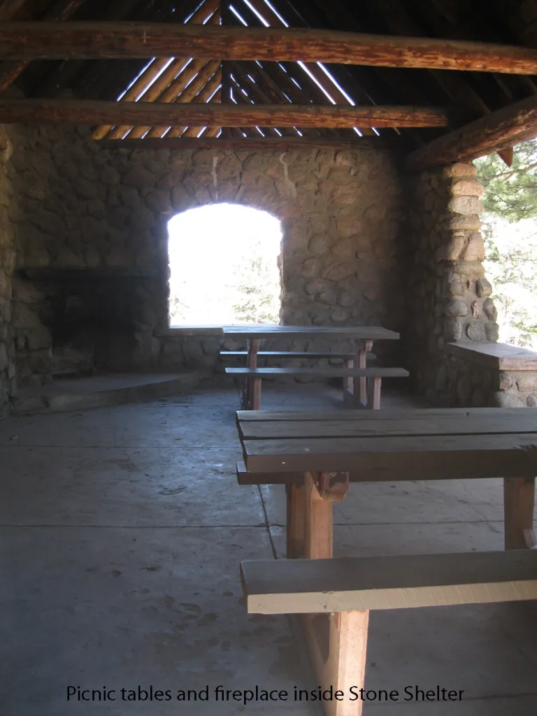 Inside Stone Shelter