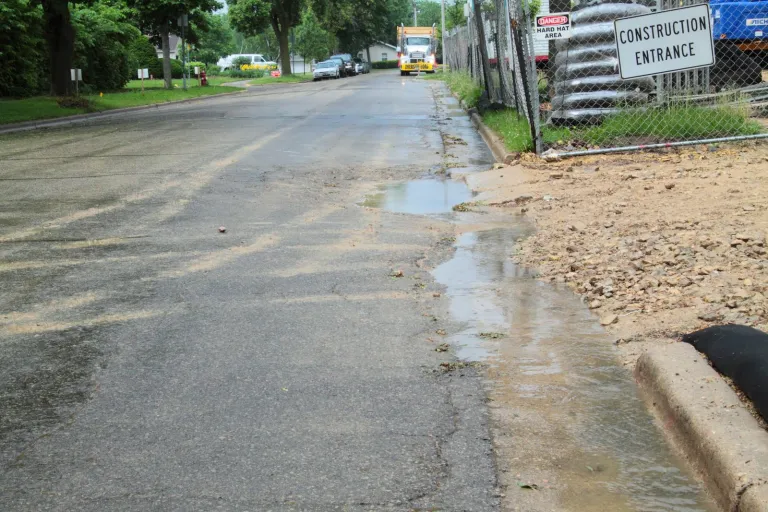 Construction Erosion Control Violation