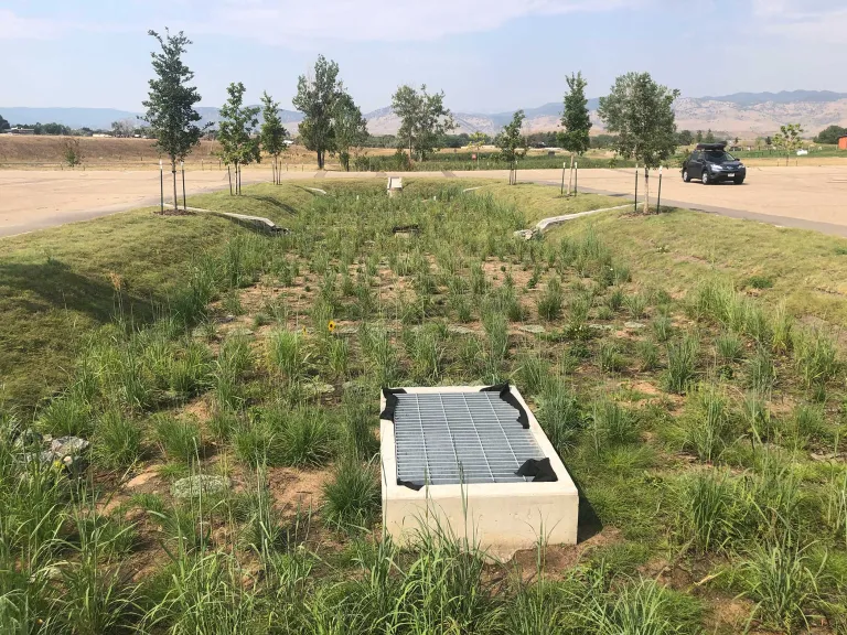 Parking Lot Bioretention – Boulder Reservoir