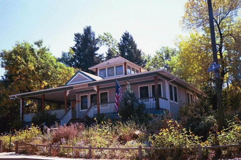 Chautauqua Ranger Cottage in Autumn