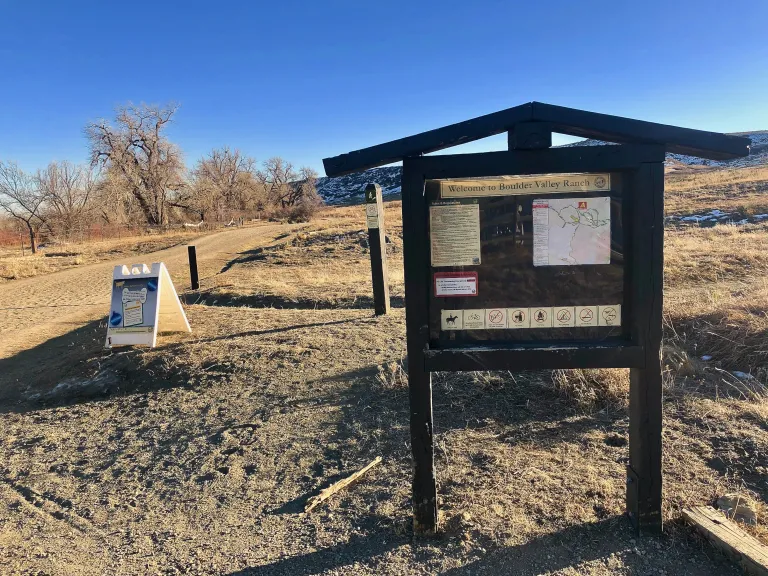 BVR Trailhead Sign