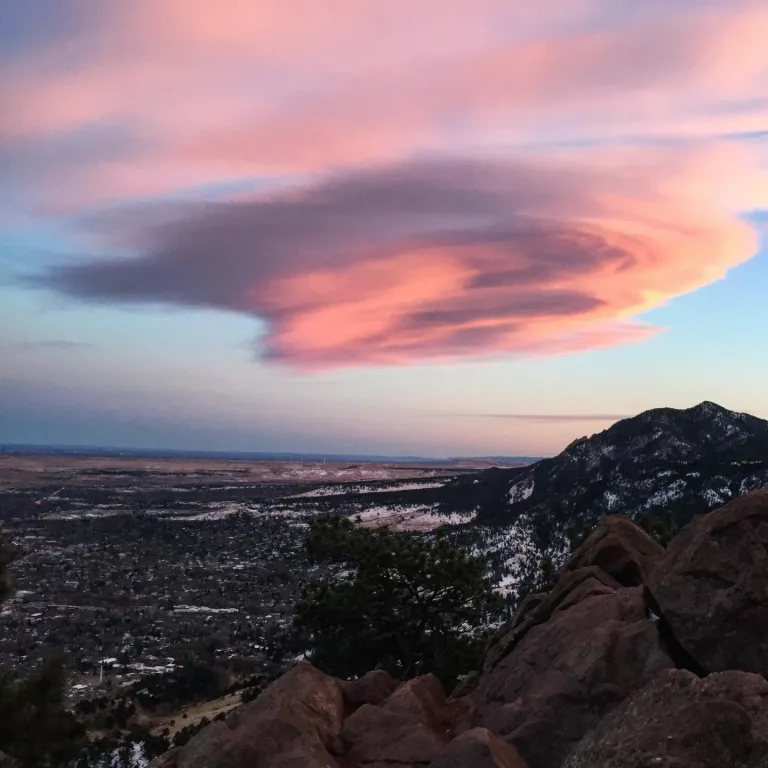Mount Sanitas Sunset