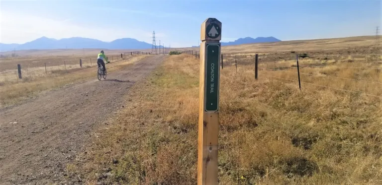 Coalton Trail sign