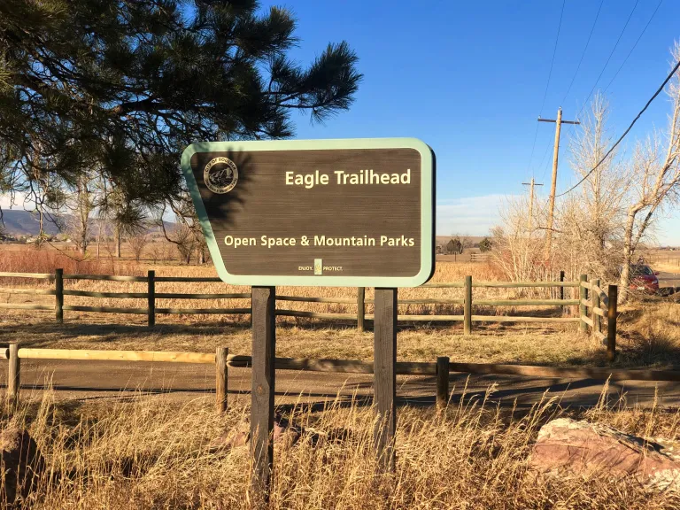 Eagle Trailhead sign