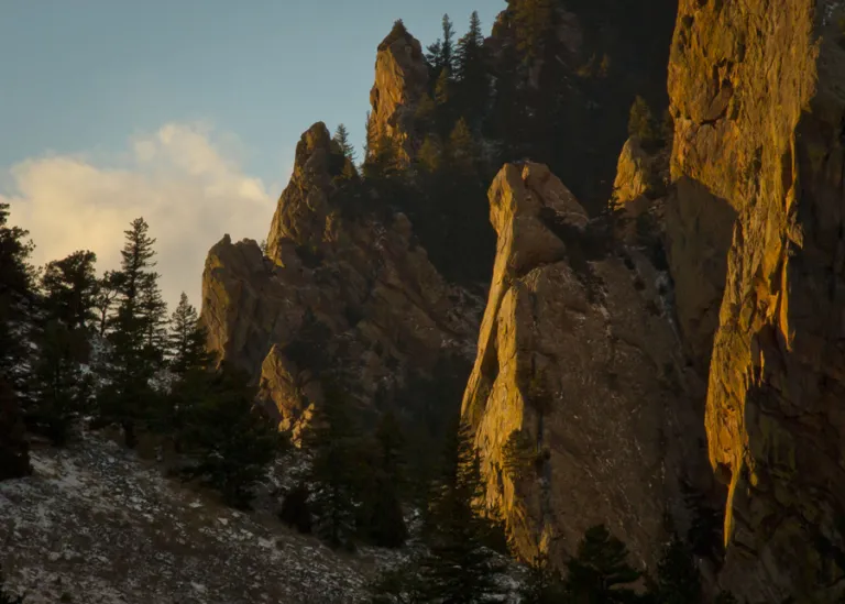Eldorado Canyon Cliffs