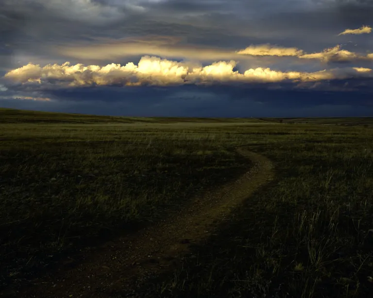 High Plains Trail at Dusk