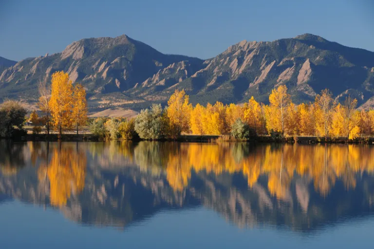 Sawhill Ponds in autumn