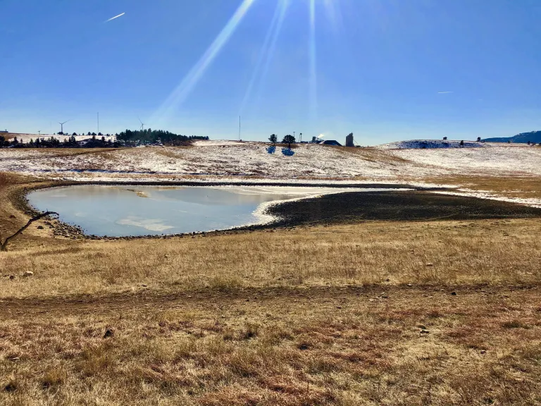 Pond near Prairie Vista Trail