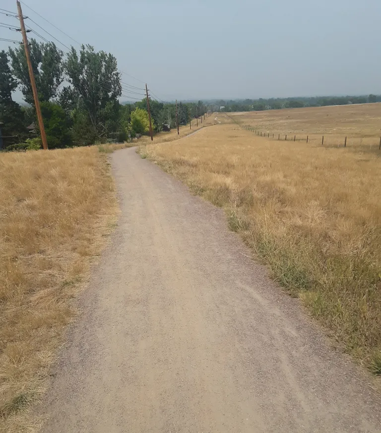 East section of Cottontail Trail