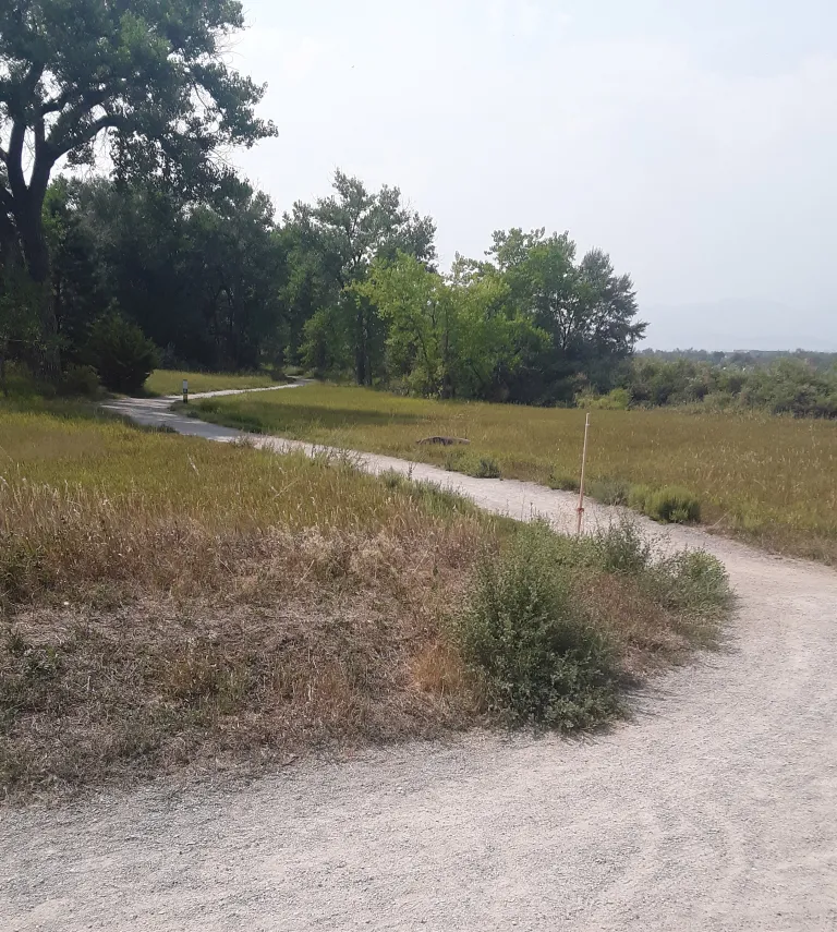 West section of Cottontail Trail