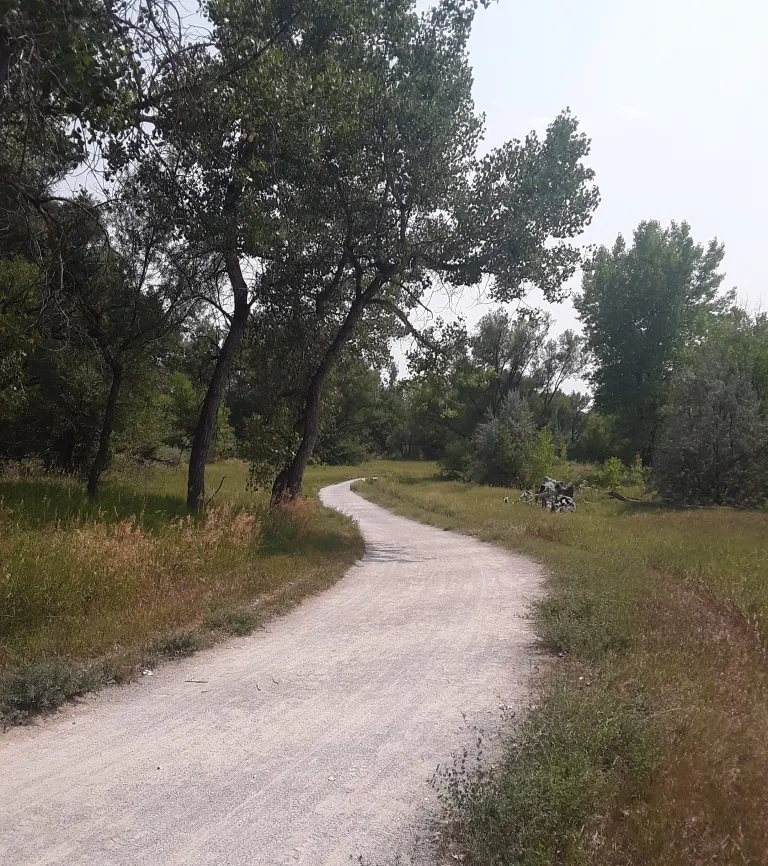 West section of Cottontail Trail