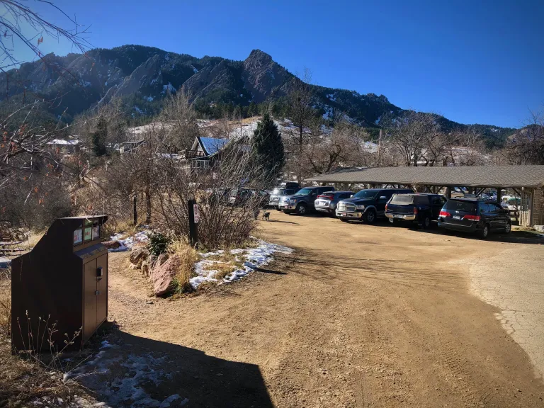 Enchanted Mesa Trailhead lot