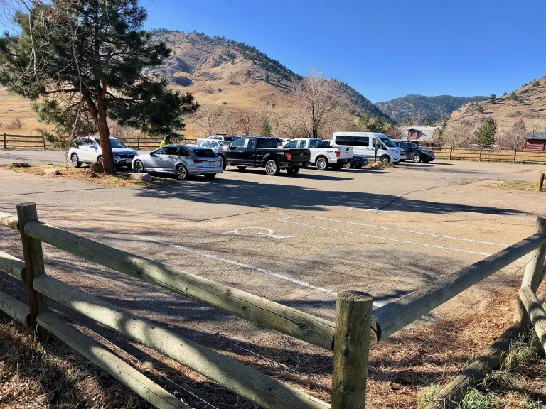 Four Mile Creek Trailhead lot