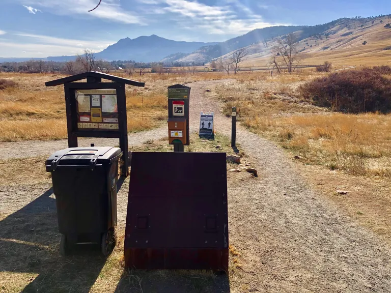 Looking south from Four Mile Creek Trailhead