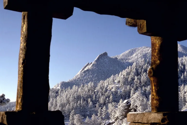 Halfway House view in winter