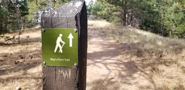 May's Point sign