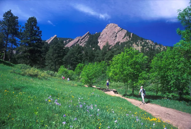 Chautauqua Trail in spring