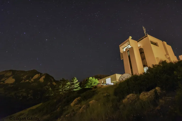 Nighttime along NCAR-Bear Canyon