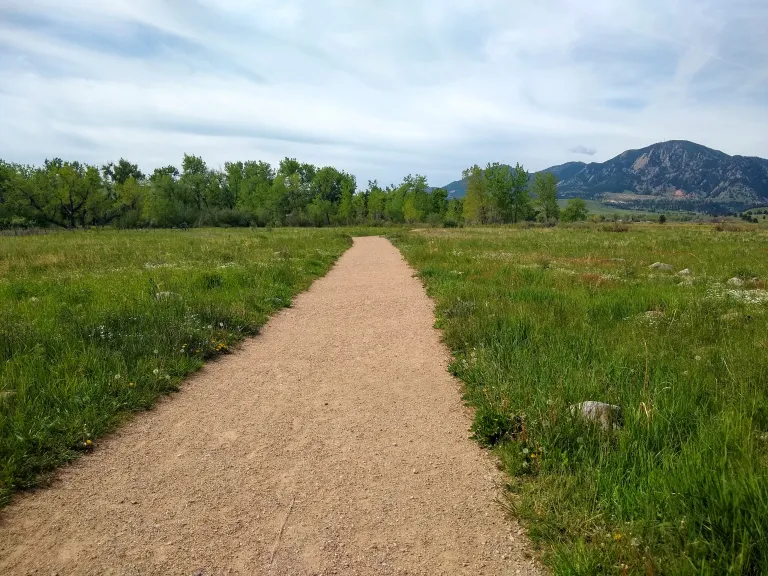 South Boulder Creek West in spring